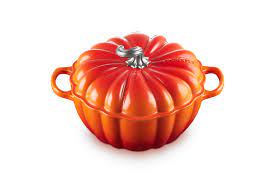 LE CREUSET COCOTTE CITROUILLE SIGNATURE 24CM VOLCANIQUE