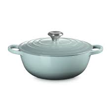 LE CREUSET MARMITE SIGNATURE 26CM SEA SALT