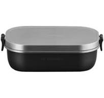 LE CREUSET BOITE REPAS NOMADE 900ML NOIR MAT