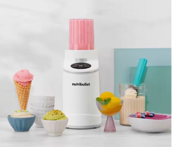 NUTRIBULET-FROZEN SORBETIERE DESSERT MAKER CHILL NBD0503W