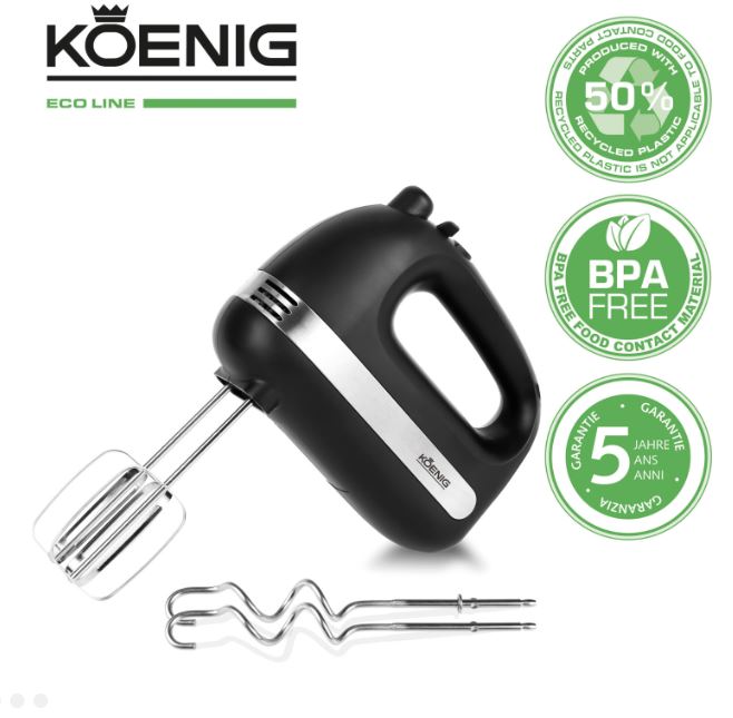 KOENIG BATTEUR NOIR MAT B02400