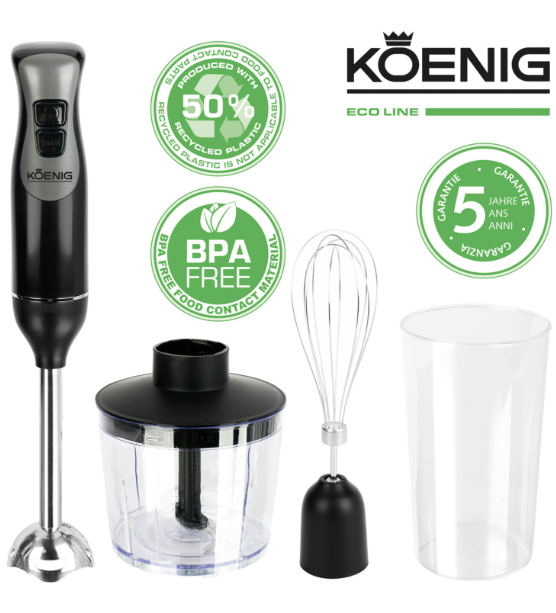 KOENIG MIXEUR NOIR MAT B02401