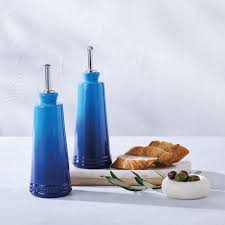 [80842302200003] LE CREUSET SET HUILE ET VINAIGRE 300ML AZURE