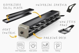 [0046.11] STÖCKLI RACLETTE CHEESEGRILL 6 IVORY GOLD